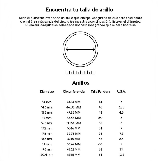 Anillo reluciente doble