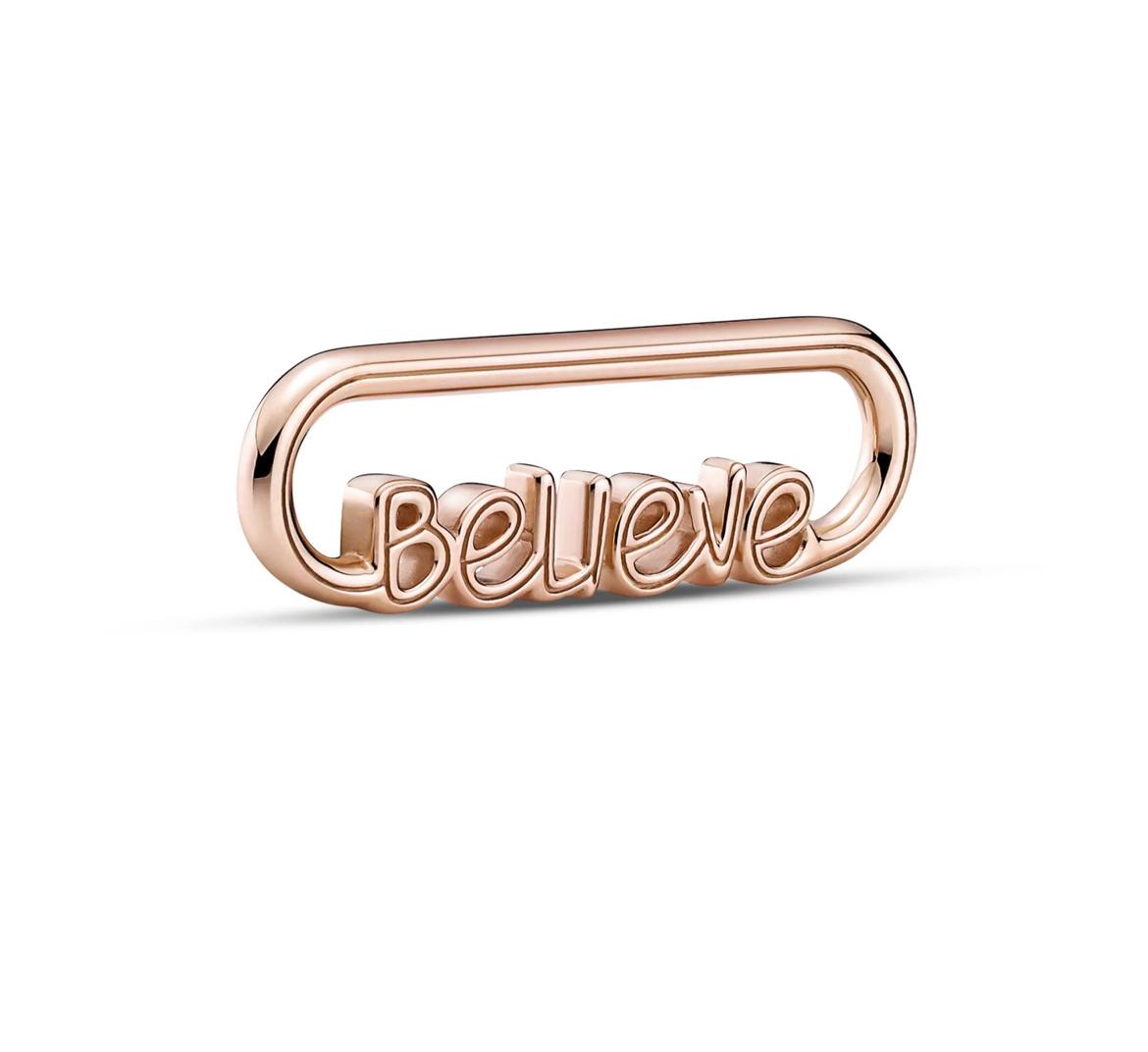 Brazalete de cadena de eslabones Believe