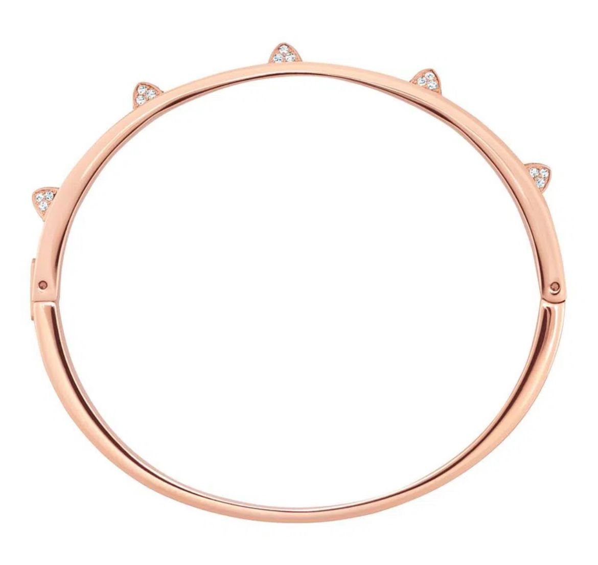 Brazalete Tactic baño en tono Oro Rosa