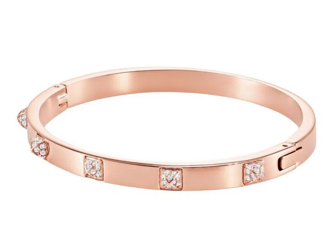 Brazalete Tactic baño en tono Oro Rosa