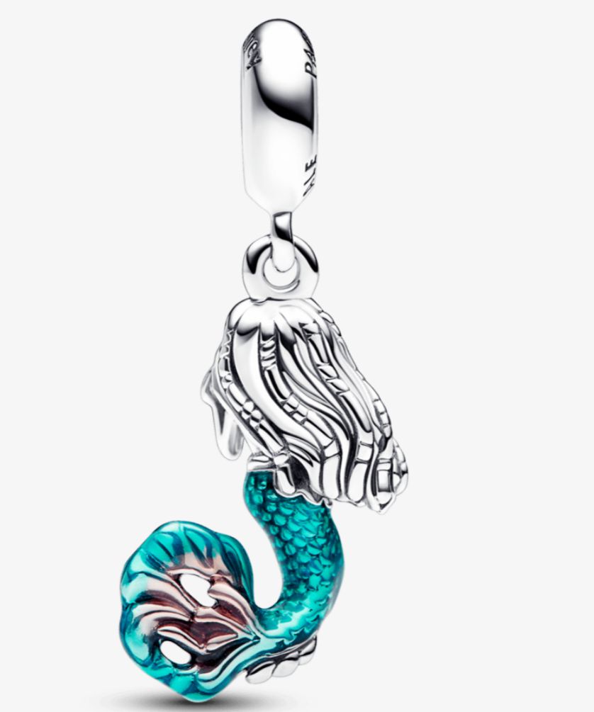 Charm colgante vestido de Ariel de la Sirenita de Disney