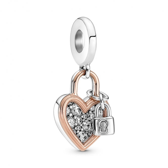 Charm "Candado de corazon"