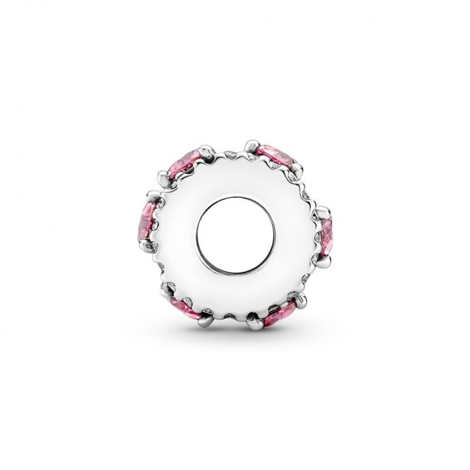 Charm "Corazones brillantes triple"