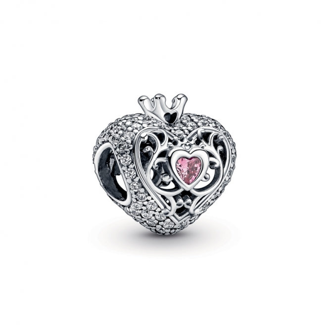 Charm "Corona real en corazón"