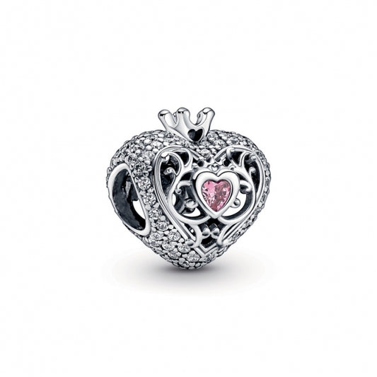 Charm "Corona real en corazón"