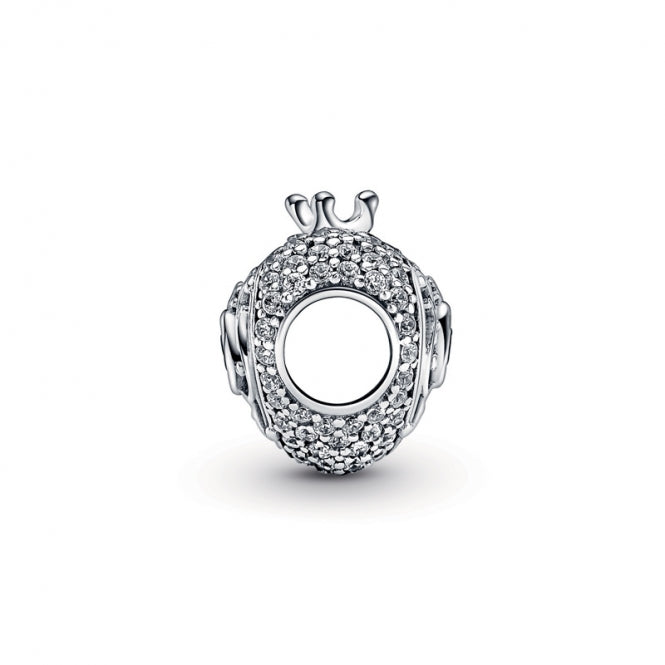 Charm "Corona real en corazón"