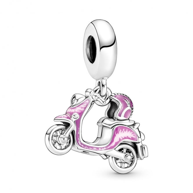 Charm "Scooter rosado"