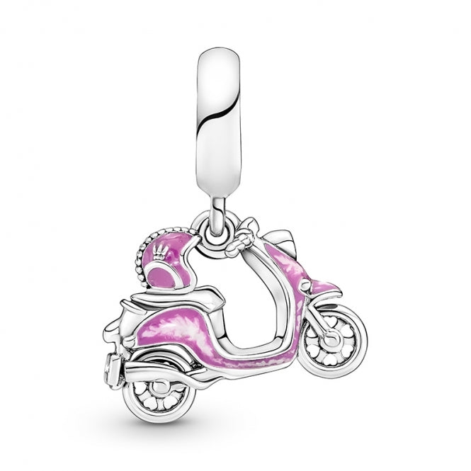 Charm "Scooter rosado"