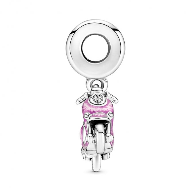 Charm "Scooter rosado"